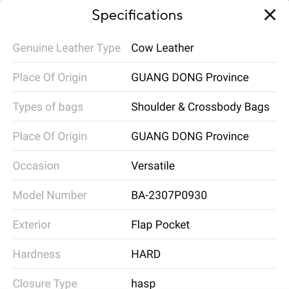 Premuim Genuine Leather Crossbody Bag - Picture 10 of 12